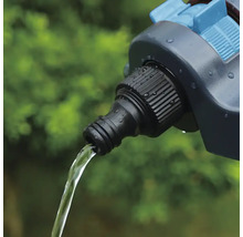 Raccord de tuyau d'arrosage avec débit d'eau