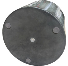 Socle cylindrique avec base ronde et pieds