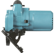 Carter de moteur Makita bleu pour scie circulaire avec réglage d'angle en plastique et métal.