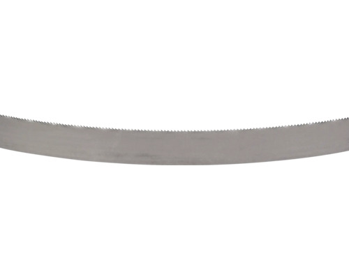 Bandsägeblatt aus Metall mit feiner Verzahnung.