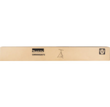 Emballage en carton Makita pour trépied GM00002073 avec Makita Logo et symbole de manipulation prudente.