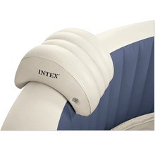 Logo Intex sur appui-tête gonflable pour jacuzzi