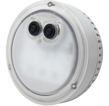 Lampe LED ronde avec boîtier transparent