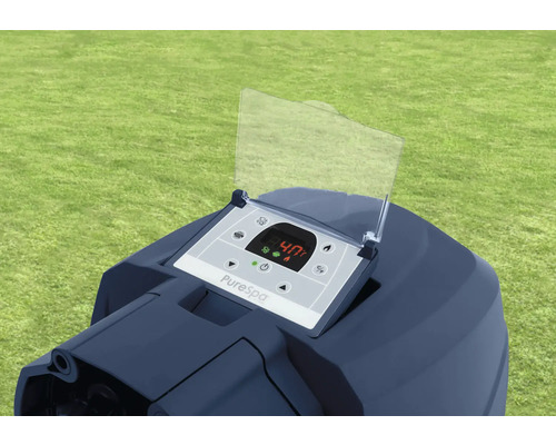 Unité de commande de jacuzzi avec écran et boutons