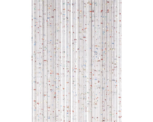 Dekorative Fadengardine mit glänzenden Partikeln