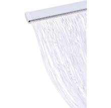 Lamellen-Vorhang mit weißen Fäden