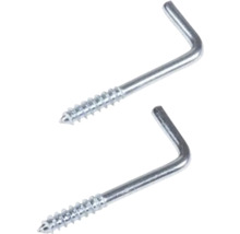 Zwei Schraubhaken aus Metall