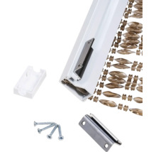 Perlenvorhang mit Zubehör zur Befestigung