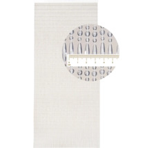 Écharpes décoratives avec franges de perles et indication en centimètres pour la détermination de la taille