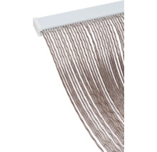 Dekoschal mit Fäden und Aufhängeschiene