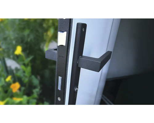 Garniture de porte avec poignée pour portes intérieures