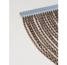 Kettengliedervorhang mit Aufhängeschiene