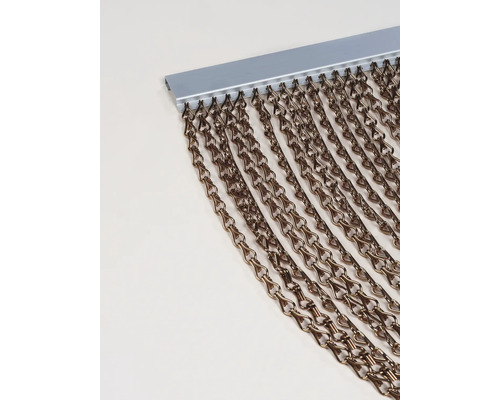 Kettengliedervorhang mit Aufhängeschiene