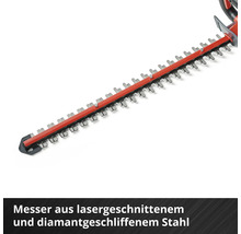 Lame de coupe de taille-haie en acier découpé au laser et meulé au diamant