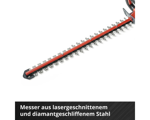 Lame de coupe de taille-haie en acier découpé au laser et meulé au diamant