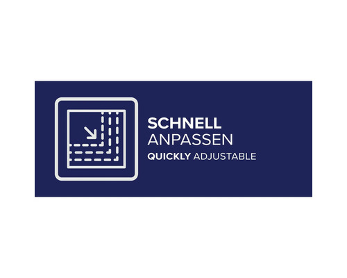 Symbole pour un réglage rapide