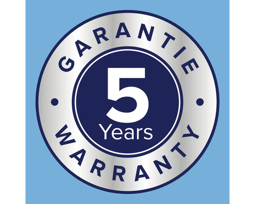 Garantie de cinq ans