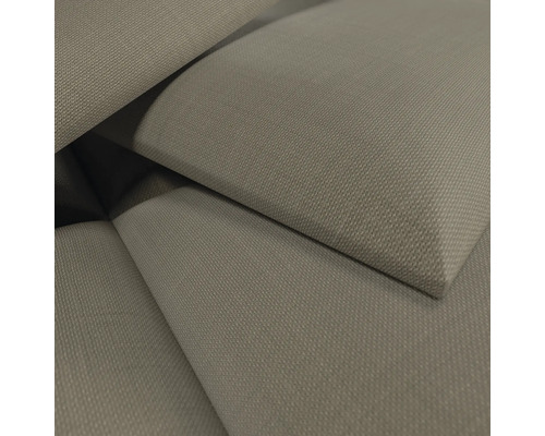 Gros-plan sur un tissu tissé avec une texture fine.