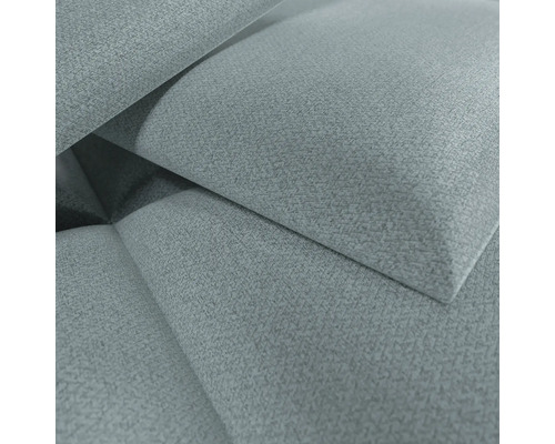 Gros plan de tissu tissé texturé pour un panneau acoustique