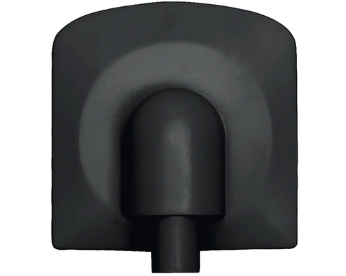 Wandanschlussbogen für Brauseschlauch in Schwarz matt.