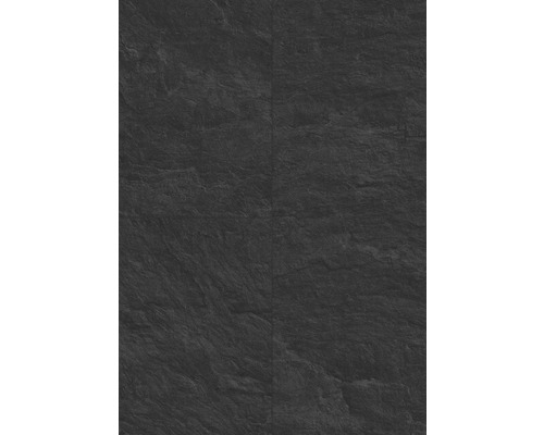 Surface à l'aspect ardoise structuré en gris foncé.