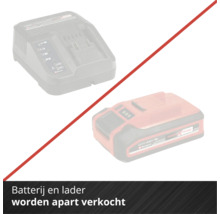 Einhell Power X-Change Akku und Ladegerät werden separat verkauft.