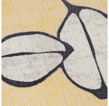 Gros plan d un papier peint texture avec un motif de feuilles stylisees.
