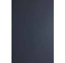 Surface lisse et mate de couleur bleu-gris foncé.