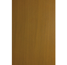 Décor bois brun avec veinage vertical.