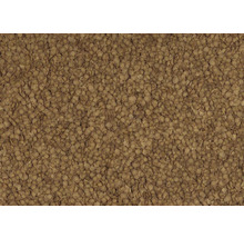 Nourriture brune pour poissons sous forme de pastilles rondes et plates pour aquarium.