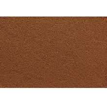 Fins granulés bruns comme substrat pour aquariums ou terrariums.