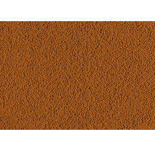 Kleine, gleichmäßig geformte bräunlich-orangefarbene Pellets für Aquarienfische.