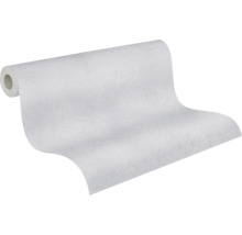 Papier peint intissé structuré aspect béton gris clair