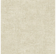 Papier peint intissé avec une structure horizontale fine beige.