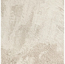 Papier peint intissé structuré aspect crépi beige.