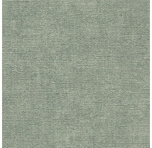 Papier peint structuré vert sauge avec une texture horizontale fine.
