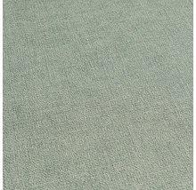 Papier peint vert avec surface texturée effet lin.