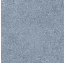 Papier peint structuré bleu aspect crépi.