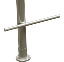Poteau de garde-corps en acier inoxydable avec main courante