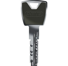 Clé réversible ABUS en métal avec tête en plastique et ABUS Logo.