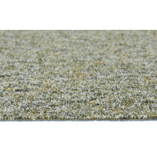 Vue rapprochée d'une moquette chinée à poils ras.