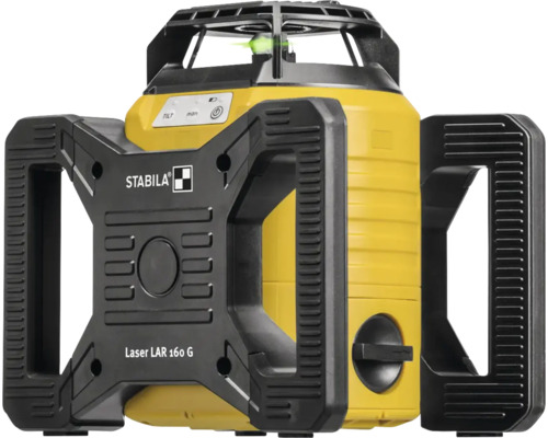 Laser rotatif Stabila LAR 160 G pour la mise à niveau horizontale et verticale en extérieur.