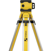 Stabila Rotationslaser montiert auf einem Baustativ.