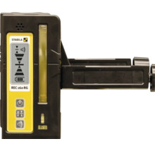 Récepteur laser Stabila REC 160 RG avec support, Stabila Logo, écran numérique et fioles pour des mesures précises.