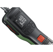 Pompe à air comprimé sans fil Bosch EasyPump avec écran numérique et touches de commande.