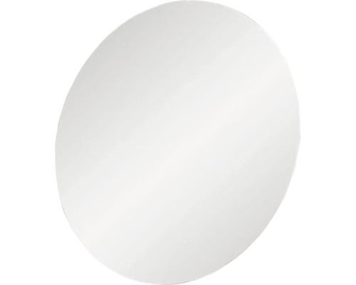 Miroir ovale sans cadre.
