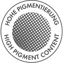 Symbol für hohe Pigmentierung