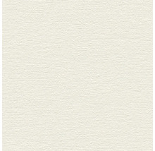 Papier peint intissé Attractive 3 uni aspect textile blanc