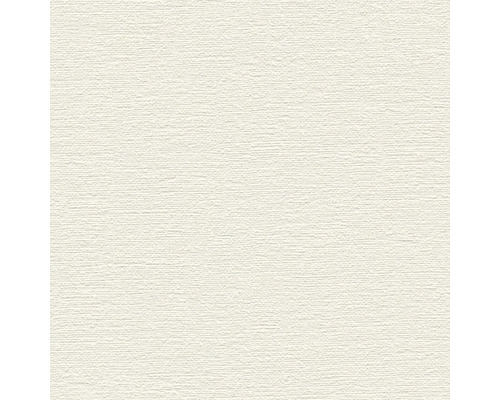 Papier peint intissé Attractive 3 uni aspect textile blanc