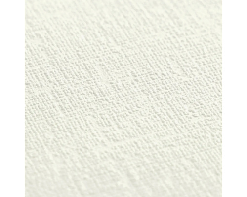 Papier peint intissé Attractive 3 uni aspect textile blanc